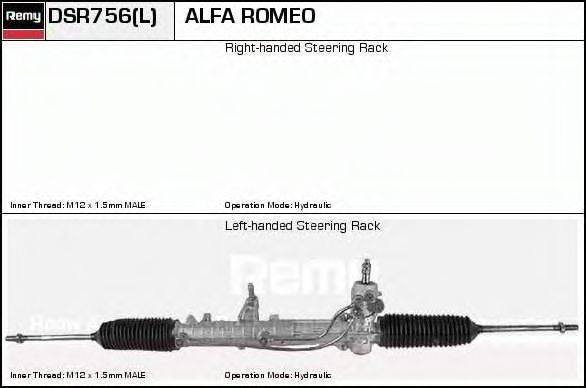 DELCO REMY DSR756L Рульовий механізм