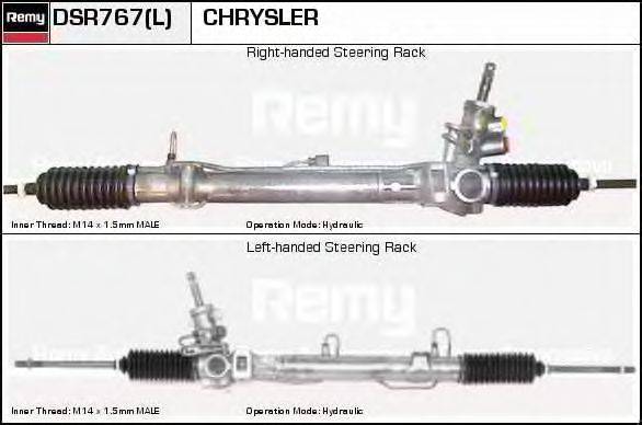 DELCO REMY DSR767L Рульовий механізм