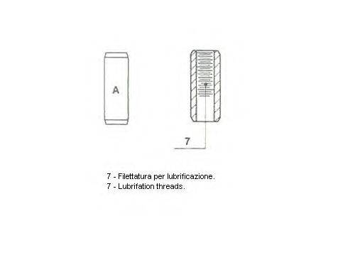 METELLI 012134 Напрямна втулка клапана