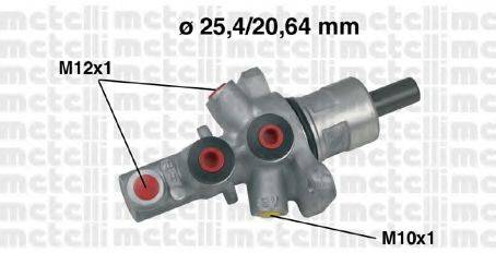 METELLI 050517 головний гальмівний циліндр