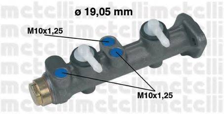 METELLI 050021 головний гальмівний циліндр