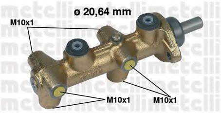 METELLI 050041 головний гальмівний циліндр