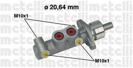 METELLI 050289 головний гальмівний циліндр