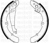 METELLI 530008 Комплект гальмівних колодок