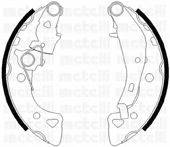METELLI 530024Y Комплект гальмівних колодок