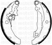 METELLI 530131Y Комплект гальмівних колодок