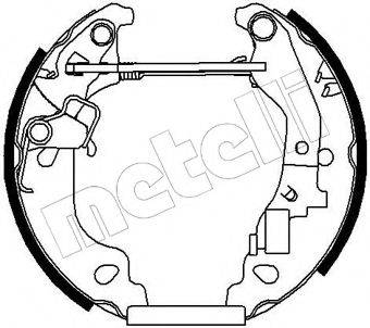 METELLI 510146 Комплект гальмівних колодок