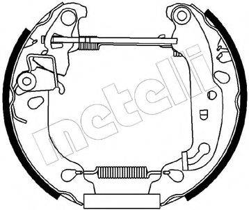 METELLI 510167 Комплект гальмівних колодок