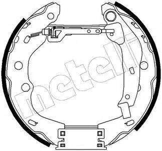 METELLI 510206 Комплект гальмівних колодок