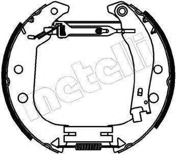 METELLI 510232 Комплект гальмівних колодок