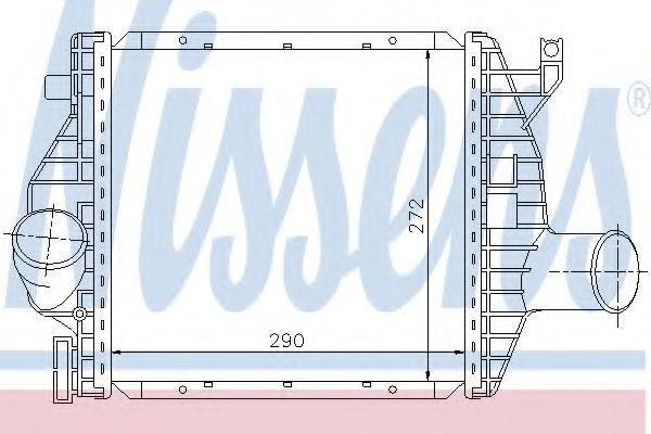 NISSENS 96843 Інтеркулер
