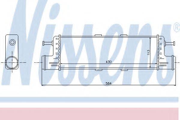 NISSENS 96862 Інтеркулер