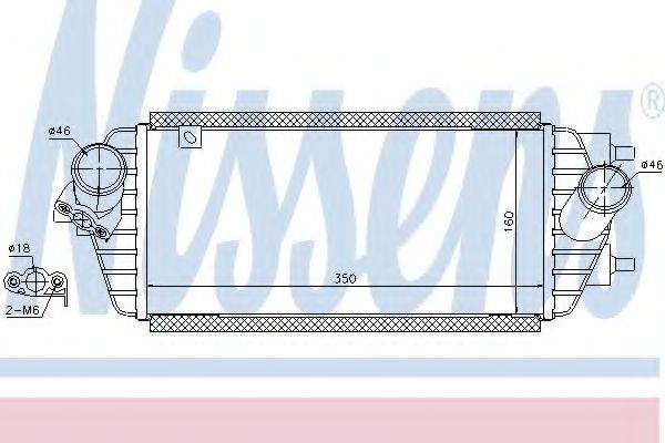 NISSENS 96456 Інтеркулер