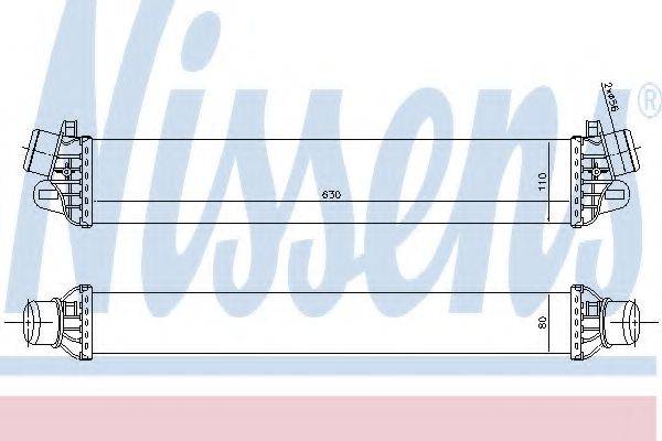 NISSENS 96505 Інтеркулер