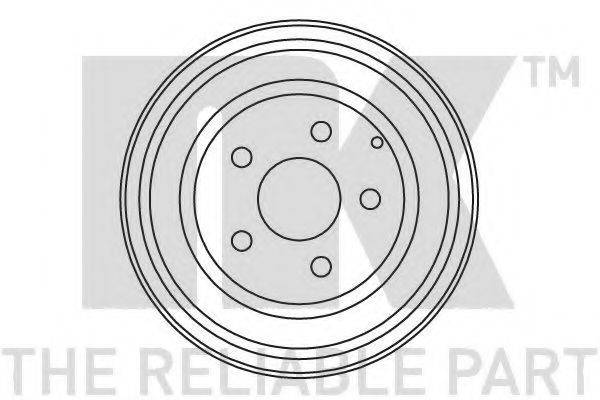 NK 264704 Гальмівний барабан