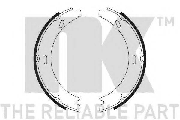 NK 2733552 Комплект гальмівних колодок, стоянкова гальмівна система
