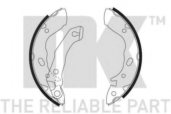 NK 2734560 Комплект гальмівних колодок