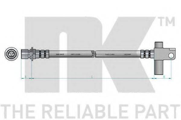 NK 852584 Гальмівний шланг