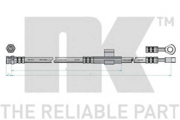 NK 853431 Гальмівний шланг