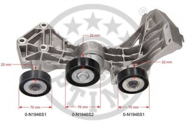 OPTIMAL 0N1946 Натягувач ременя, клинового зубча