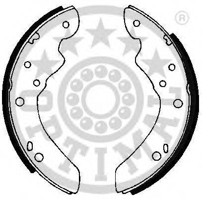 OPTIMAL BB2141 Комплект гальмівних колодок