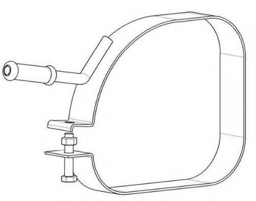 WALKER 80597 Кронштейн, система випуску ОГ