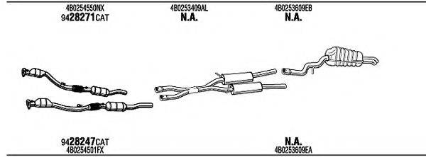 WALKER ADH16007A Система випуску ОГ