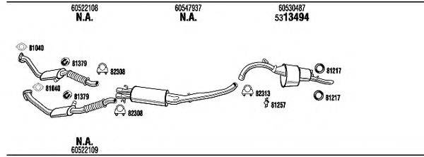 WALKER AR75012B Система випуску ОГ