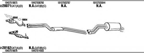 WALKER BWH14924B Система випуску ОГ