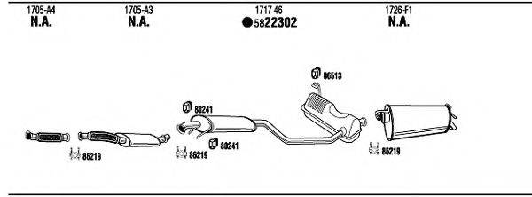 WALKER CI78039 Система випуску ОГ