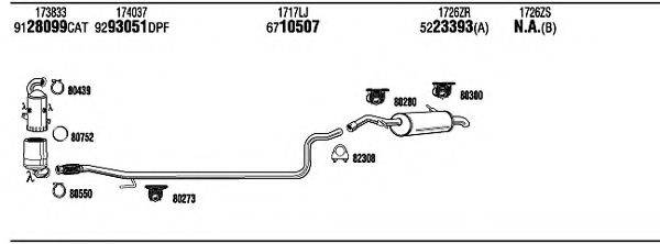 WALKER CIH26625BA Система випуску ОГ