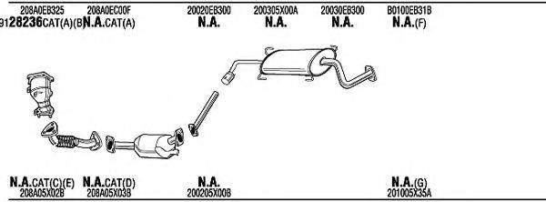 WALKER NIH56223BA Система випуску ОГ