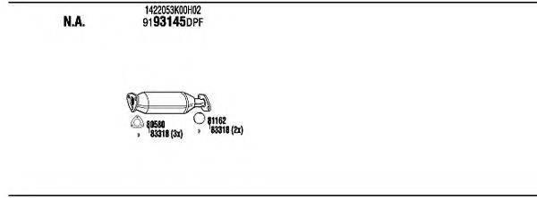 WALKER SZK27530A Система випуску ОГ