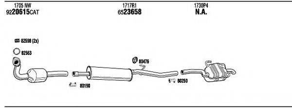 FONOS CIH16729A Система випуску ОГ