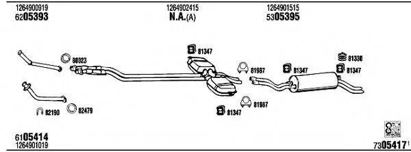 FONOS MB44303A Система випуску ОГ