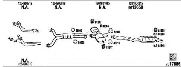 FONOS MB56004A Система випуску ОГ