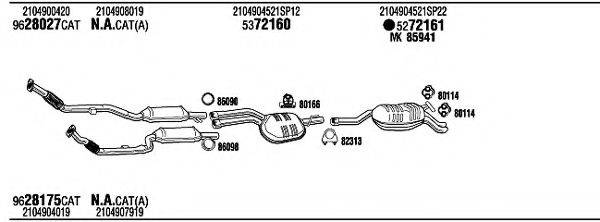 FONOS MBH08687 Система випуску ОГ