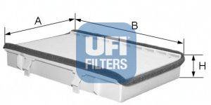 UFI 5307100 Фільтр, повітря у внутрішньому просторі