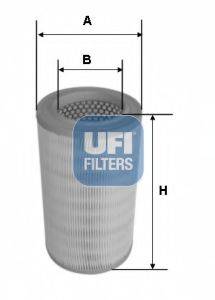 UFI 2768800 Повітряний фільтр