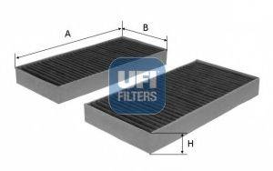 UFI 5415300 Фільтр, повітря у внутрішньому просторі