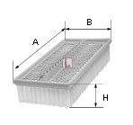 SOFIMA S0410A Повітряний фільтр