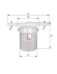 SOFIMA S3105B Паливний фільтр