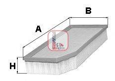SOFIMA S3355A Повітряний фільтр
