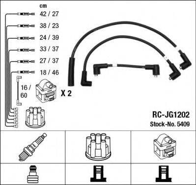 NGK 5409 Комплект дротів запалювання