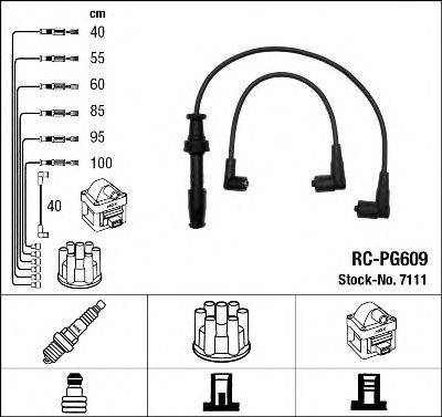 NGK 7111 Комплект дротів запалювання