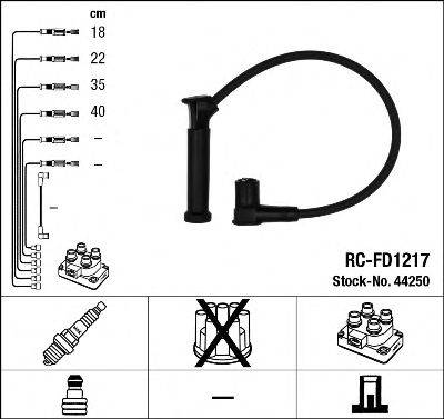 NGK 44250 Комплект дротів запалювання