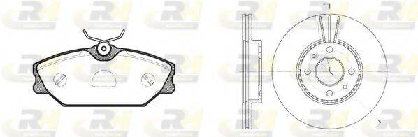 ROADHOUSE 820804 Комплект гальм, дисковий гальмівний механізм