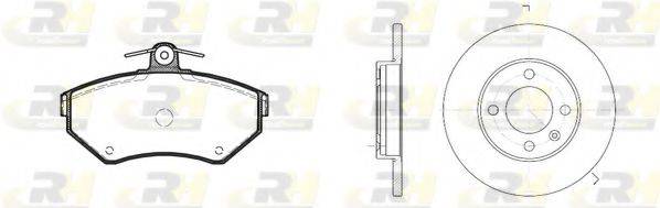 ROADHOUSE 863103 Комплект гальм, дисковий гальмівний механізм