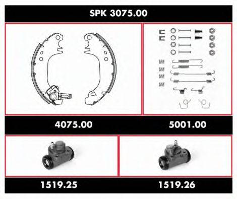 REMSA SPK307500 Комплект гальм, барабанний гальмівний механізм