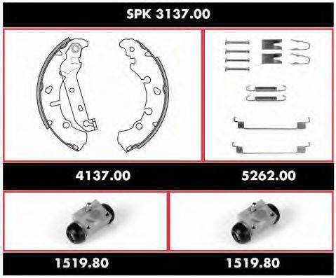 REMSA SPK313700 Комплект гальм, барабанний гальмівний механізм